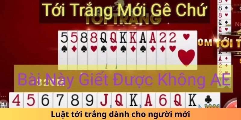 Luật tới trắng dành cho người mới